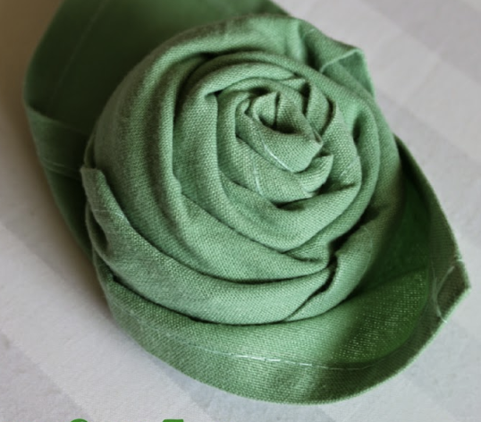 Folding a Napkin into a Rose Tutorial