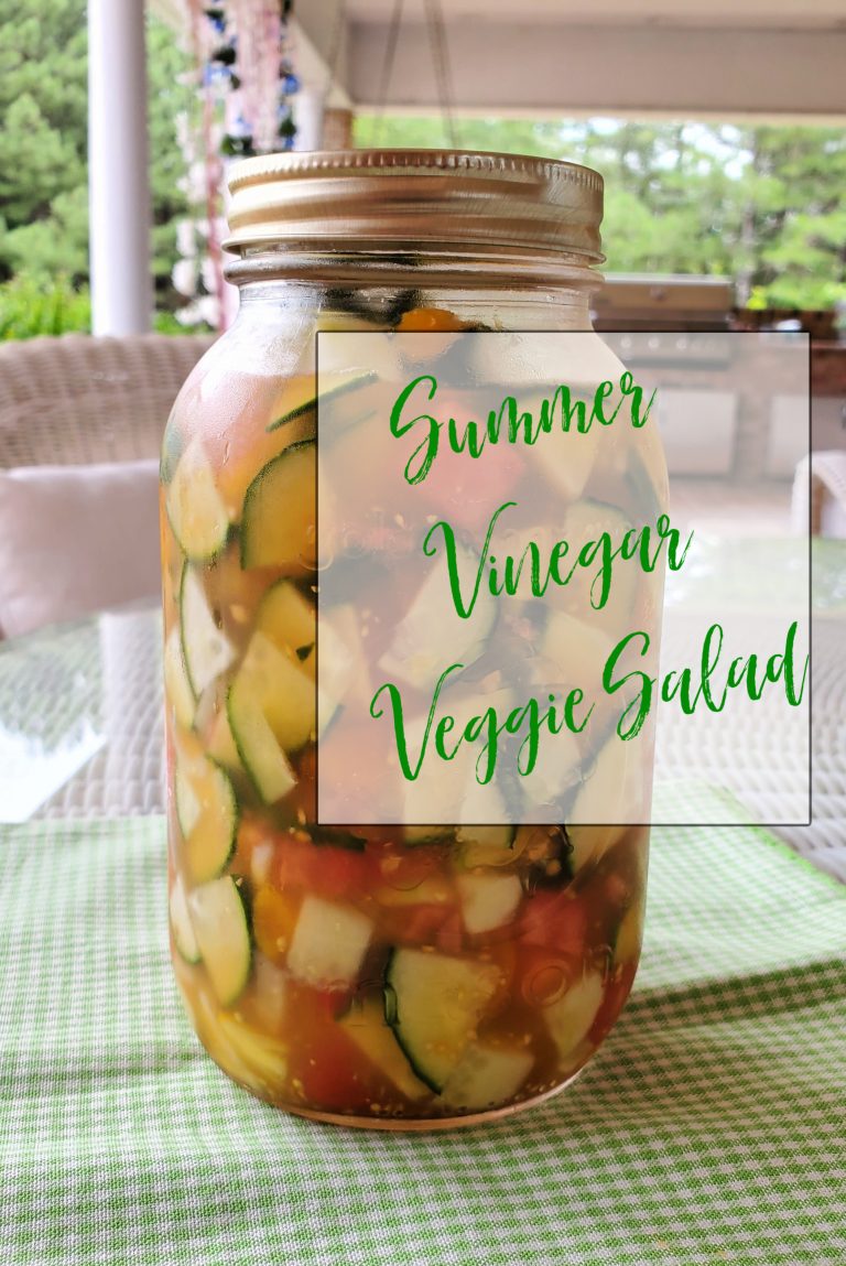 Summer Vinegar Vegetable Salad